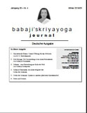 Babaji's Kriya Yoga Journal - Jahrgang 26 &ndash; Nr. 4 - Winter 2020