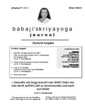 Babaji's Kriya Yoga Journal - Jahrgang 27 &ndash; Nr. 4 - Winter 2021