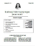 Babaji's Kriya Yoga Journal - Jahrgang 29 &ndash; Nr. 1 - Frühjahr 2022