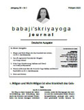 Babaji's Kriya Yoga Journal - Jahrgang 30 &ndash; Nr. 1 - Frühjahr 2023