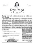 Kriya Yoga de Babaji - Volumen 26 N&uacute;mero 1 - Primavera 2019
